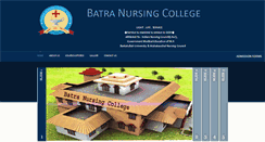 Desktop Screenshot of batranursingcollege.com
