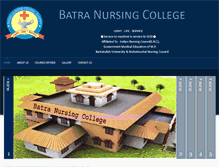 Tablet Screenshot of batranursingcollege.com